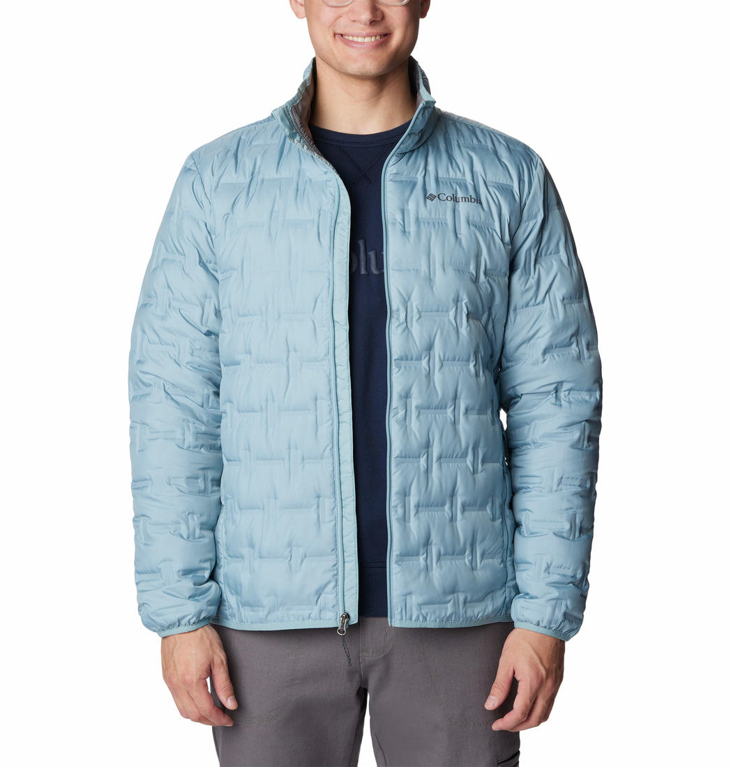 Columbia Men Blue Delta Ridge Down Jacket