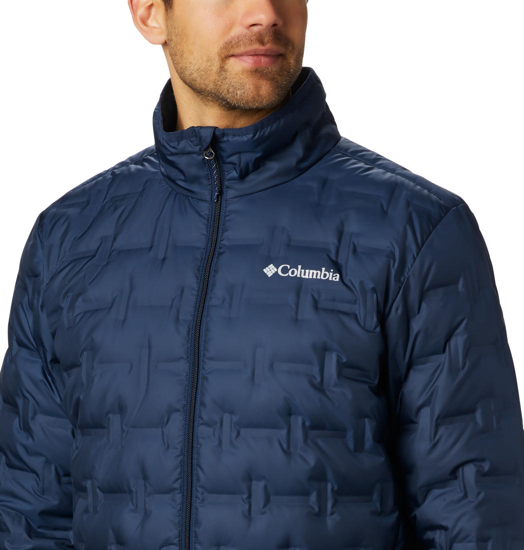 Columbia Men Blue Delta Ridge Down Jacket