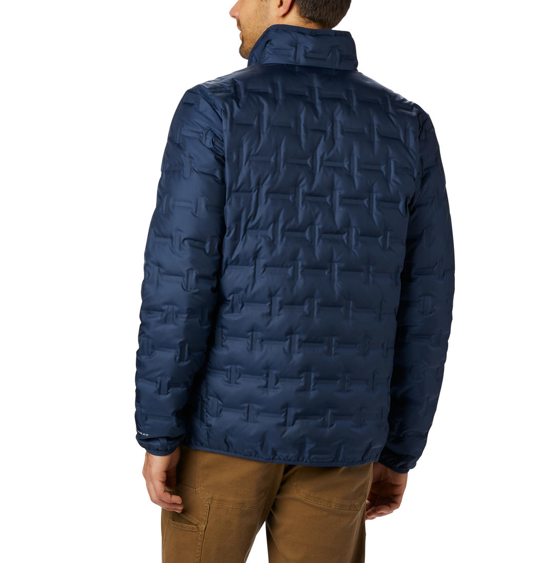 Columbia Men Blue Delta Ridge Down Jacket