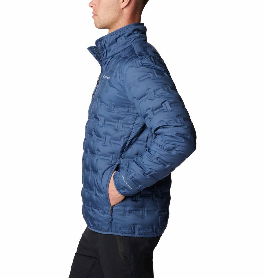 Columbia Men Navy Blue Columbia Men Delta Ridge Down Jacket