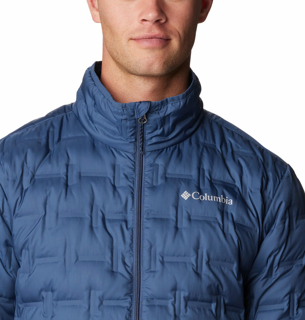 Columbia Men Navy Blue Columbia Men Delta Ridge Down Jacket