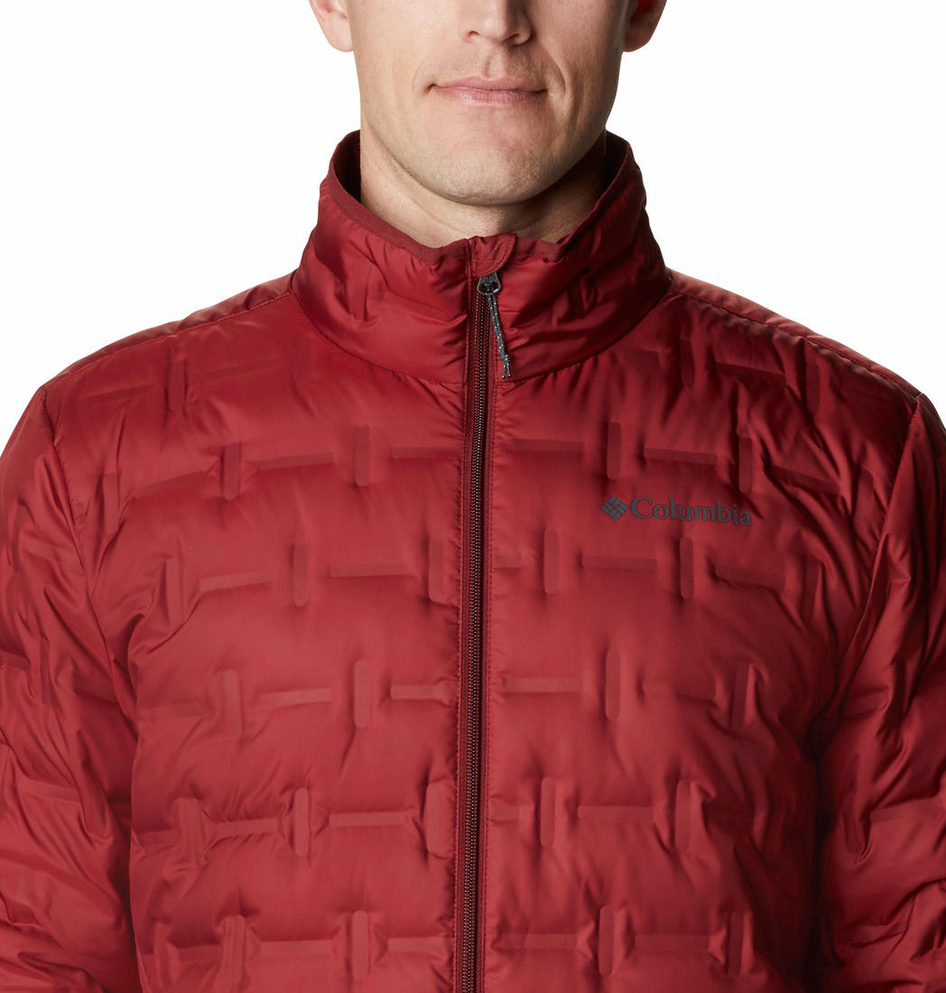 Columbia Men Red Delta Ridge Down Jacket