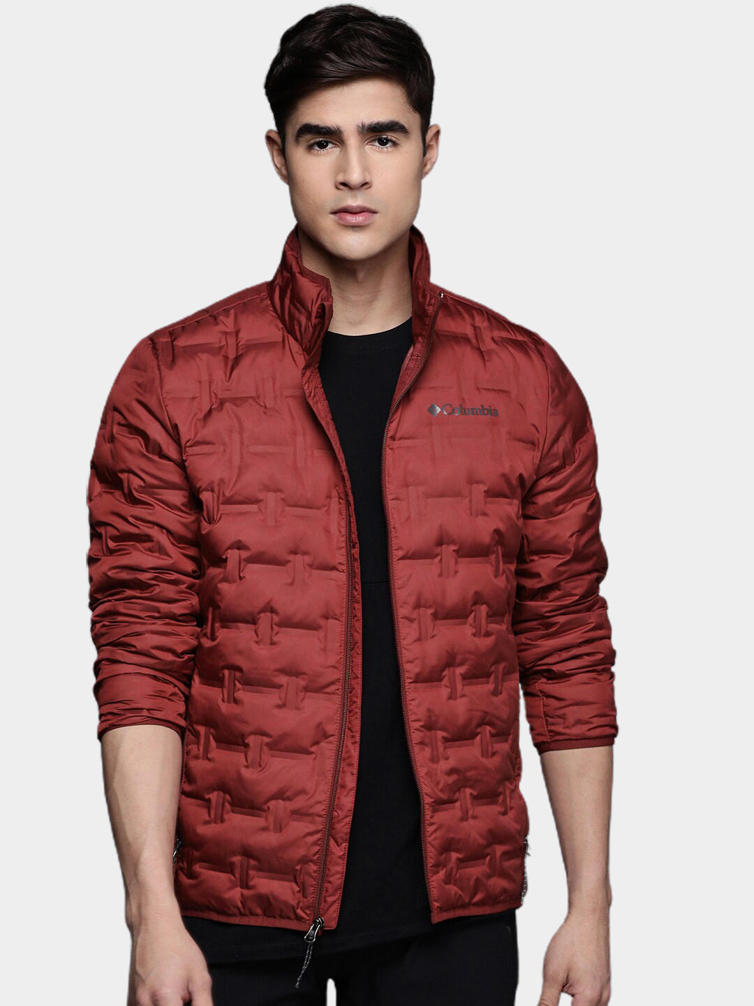 Columbia Men Red Delta Ridge Down Jacket
