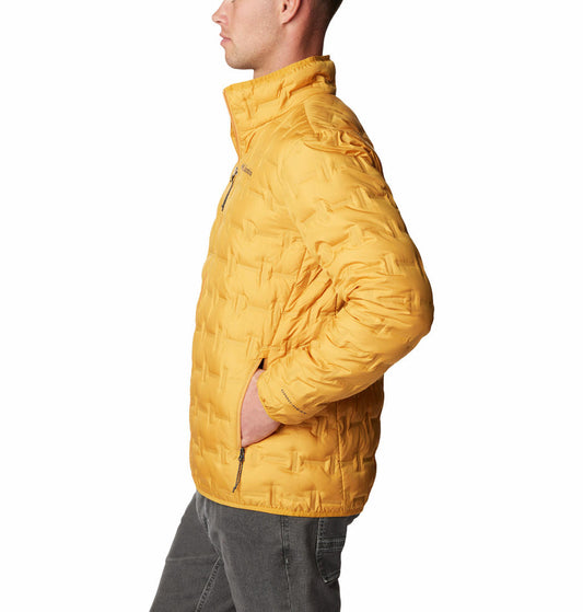 Columbia Men Yellow Delta Ridge Down Jacket