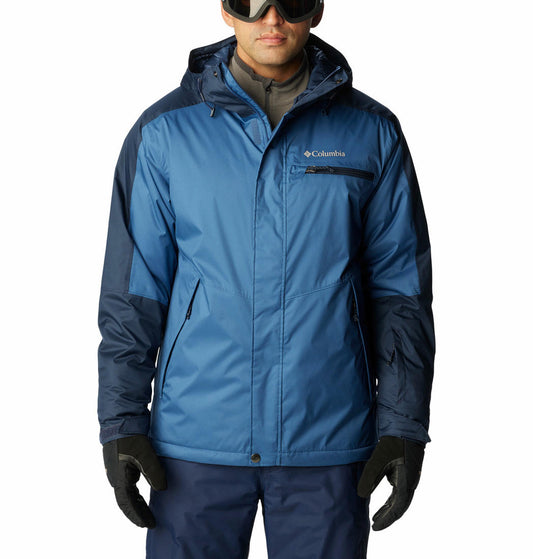 Columbia Men Navy Blue Valley Point Jacket