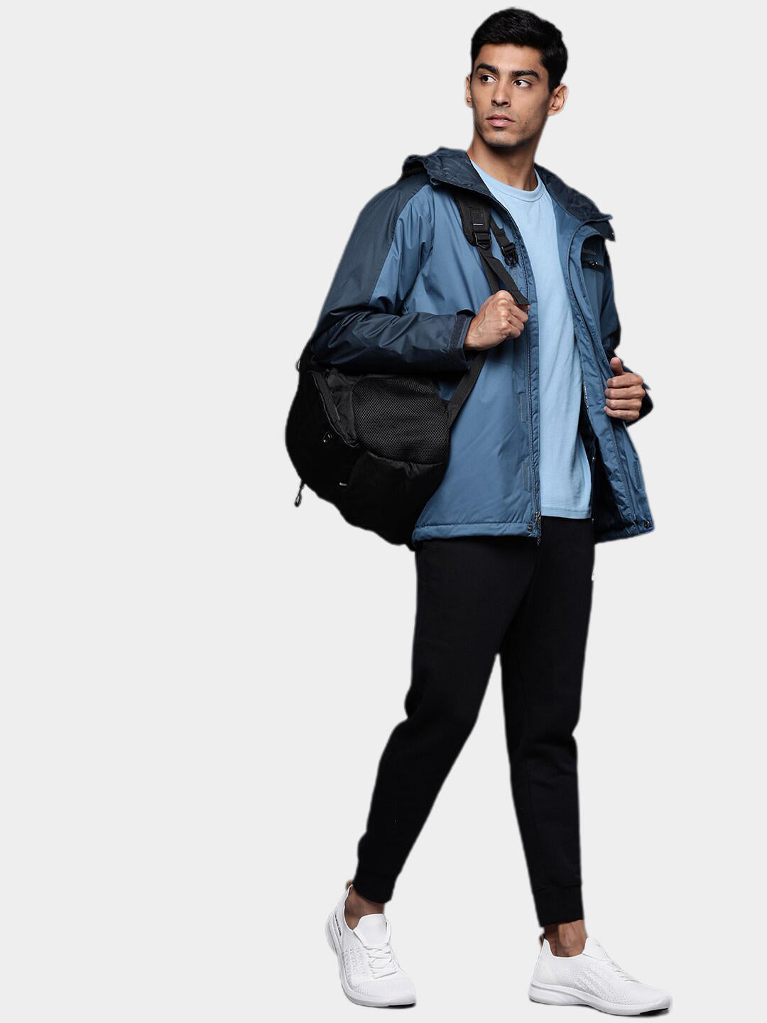 Columbia Men Navy Blue Valley Point Jacket