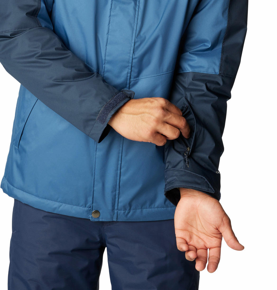 Columbia Men Navy Blue Valley Point Jacket
