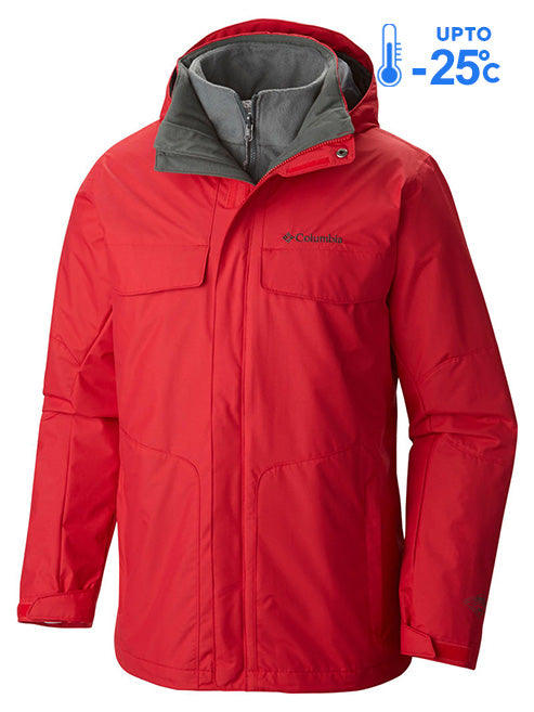 Columbia Men Red Bugaboo Interchange Jacket