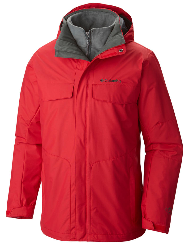 Columbia Men Red Bugaboo Interchange Jacket