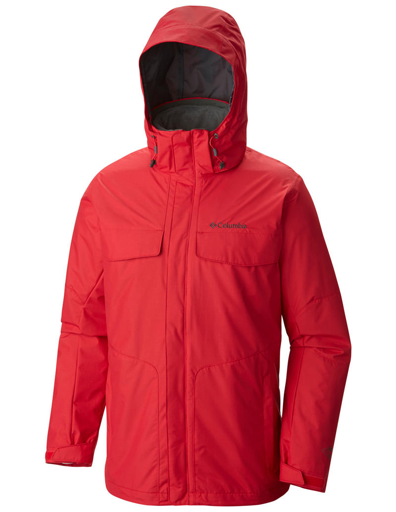 Columbia Men Red Bugaboo Interchange Jacket