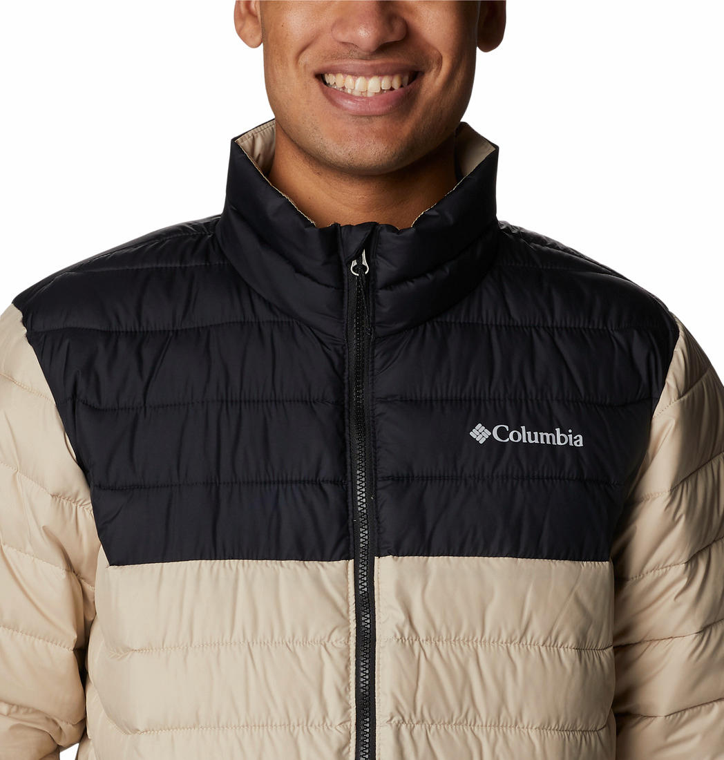 Columbia Men Beige Powder Lite Jacket