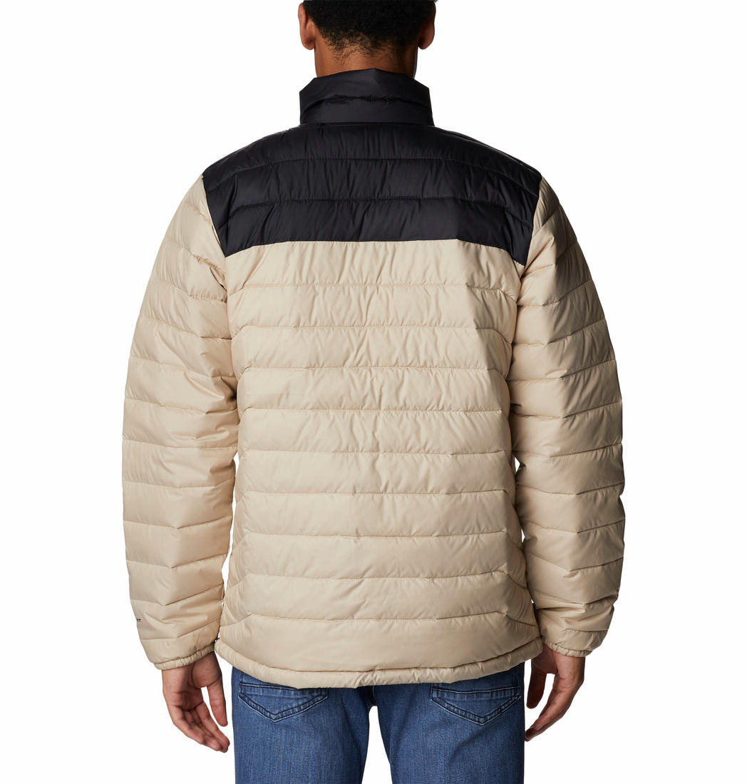 Columbia Men Beige Powder Lite Jacket