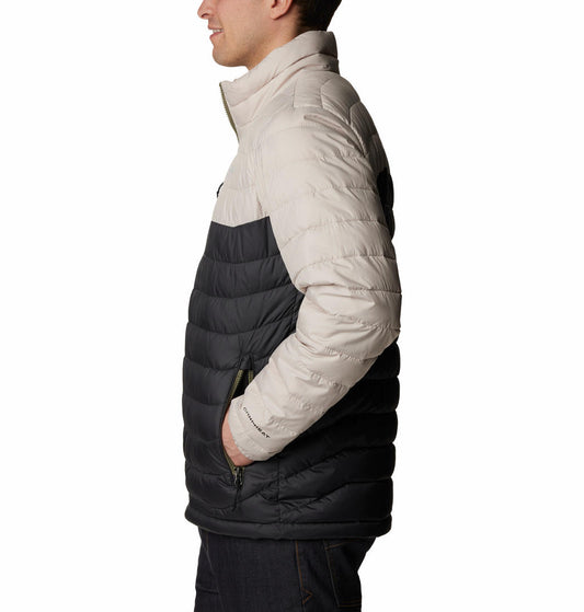 Columbia Men Beige Powder Lite Jacket
