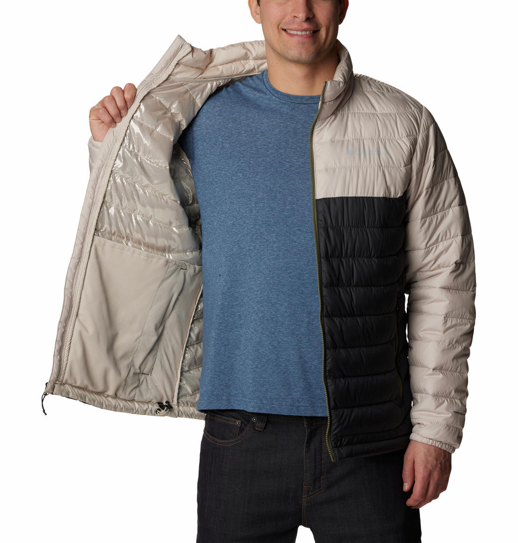 Columbia Men Beige Powder Lite Jacket