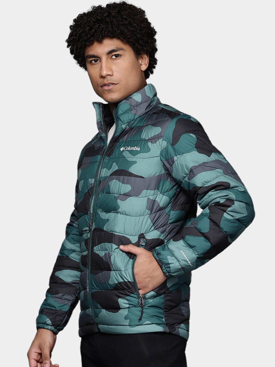 Columbia Men Blue Powder Lite Jacket