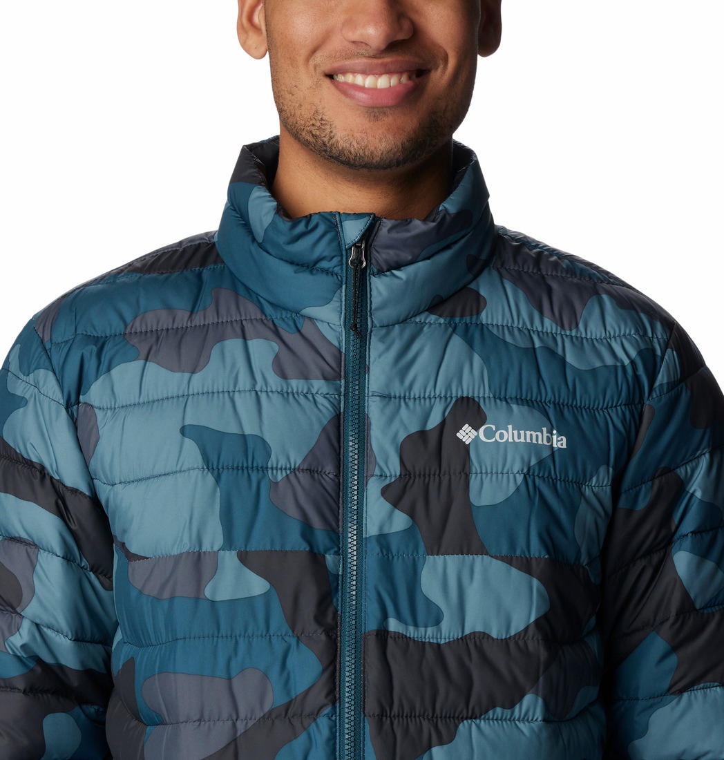 Columbia Men Blue Powder Lite Jacket