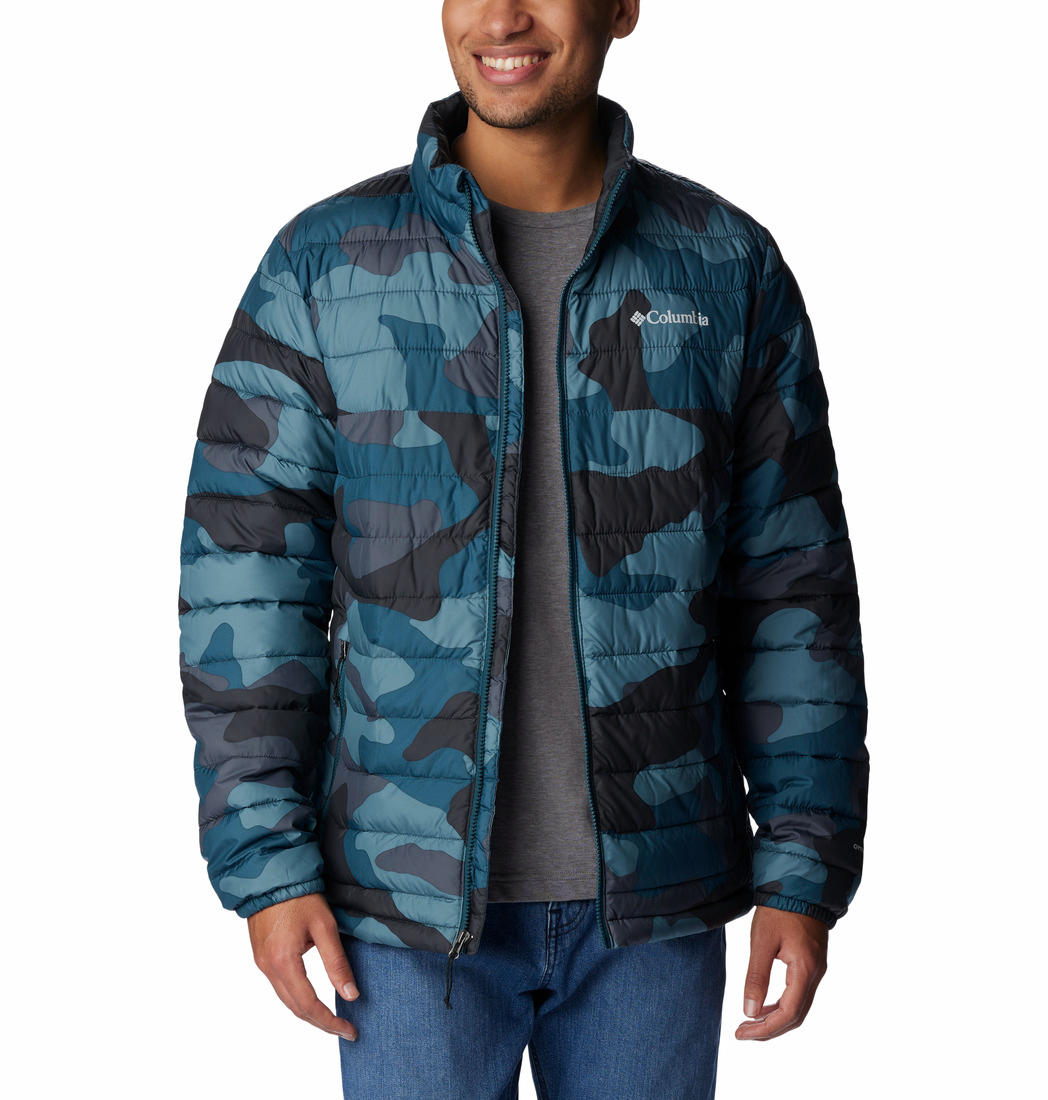 Columbia Men Blue Powder Lite Jacket