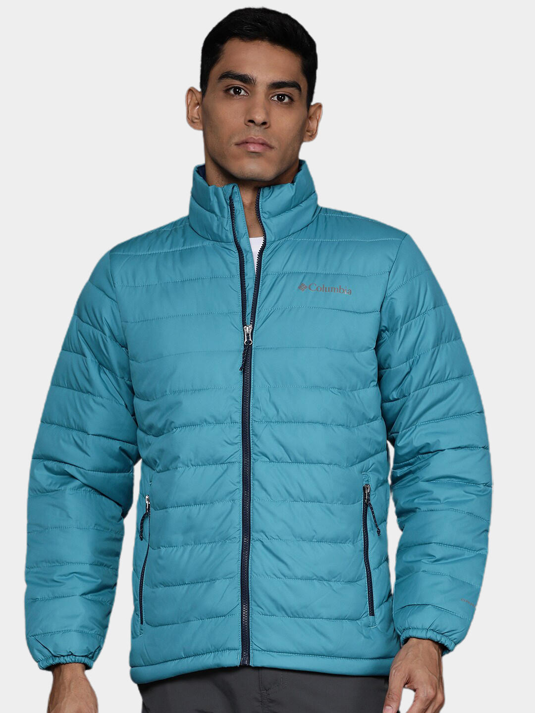 Columbia Men Blue Powder Lite Jacket