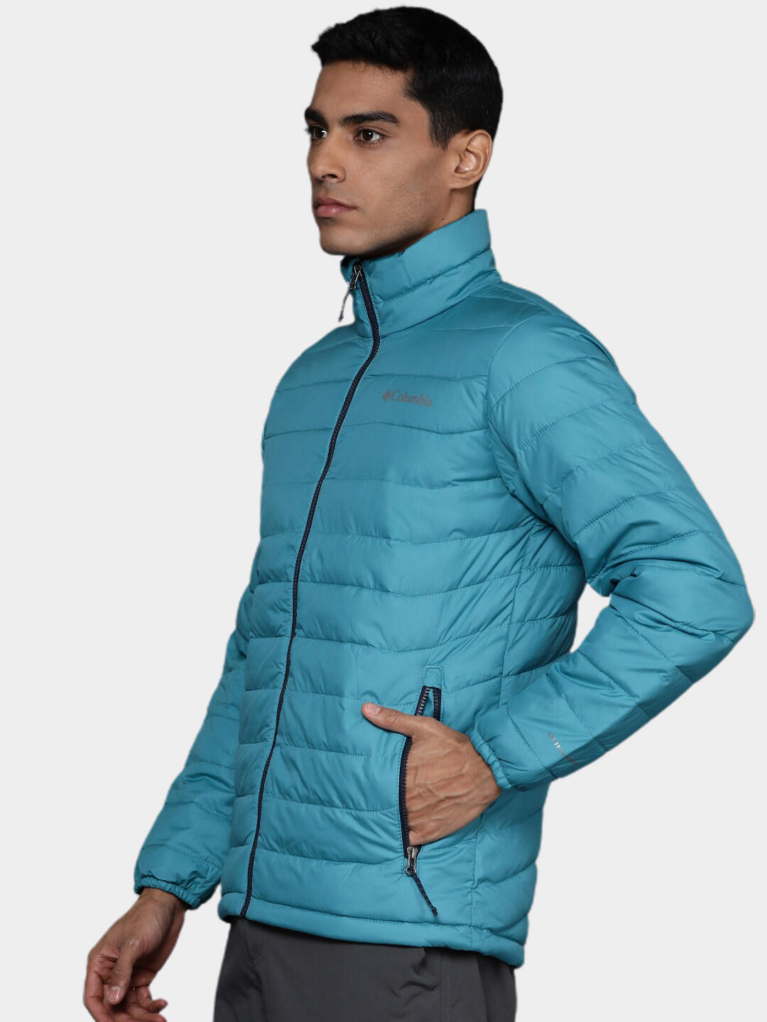 Columbia Men Blue Powder Lite Jacket