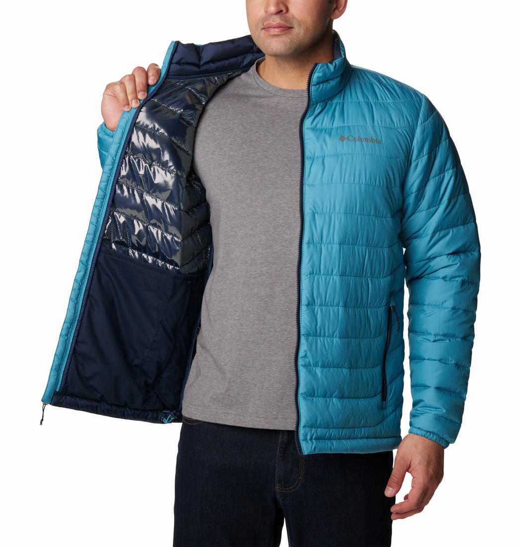 Columbia Men Blue Powder Lite Jacket