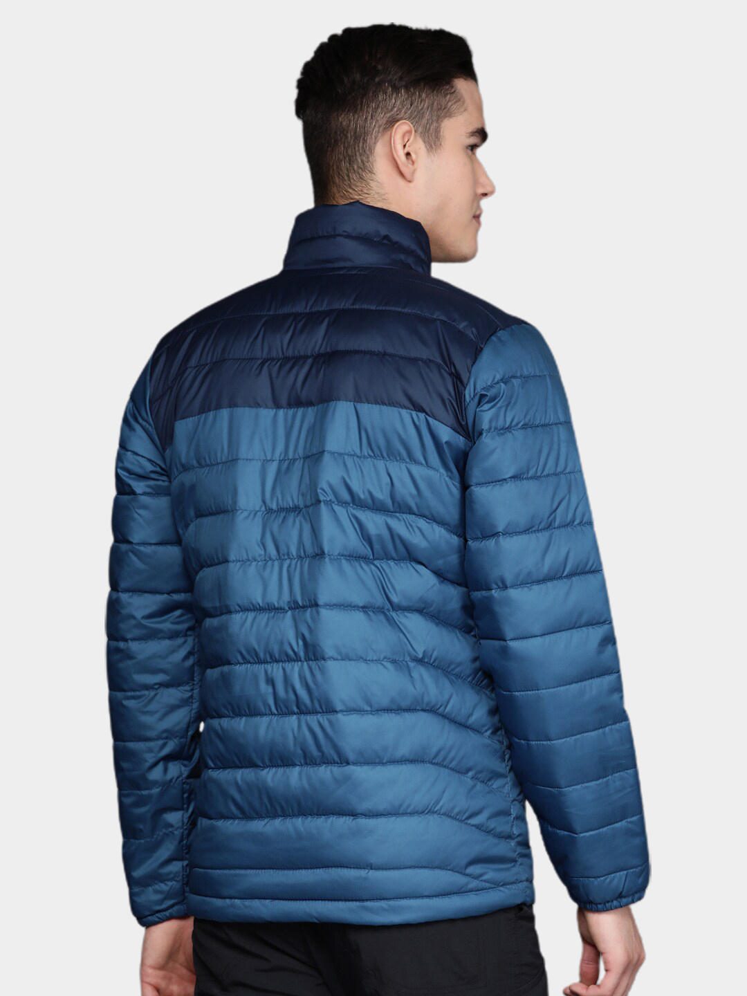Columbia Men Navy Blue Powder Lite Jacket