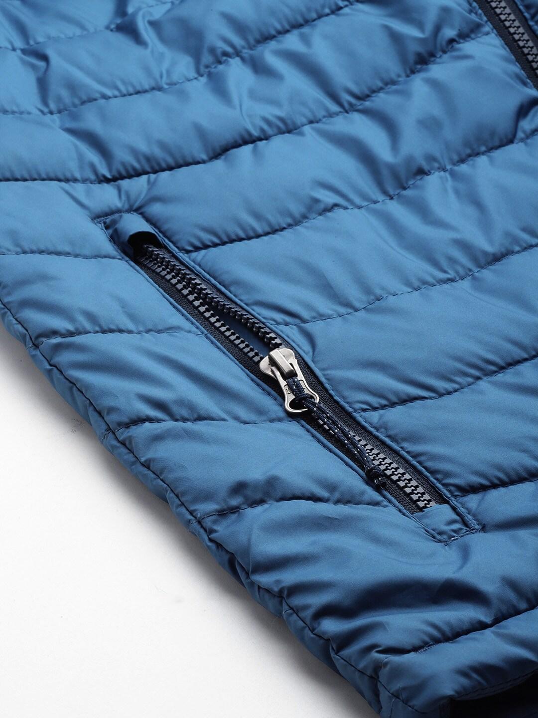 Columbia Men Navy Blue Powder Lite Jacket