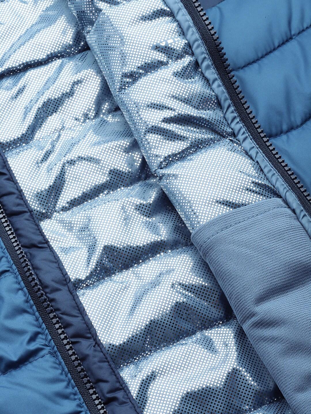 Columbia Men Navy Blue Powder Lite Jacket