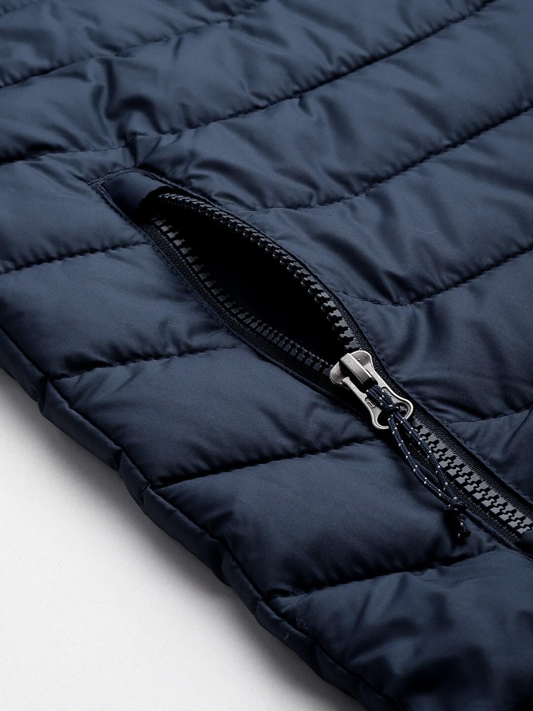 Columbia Men Navy Blue Powder Lite Jacket