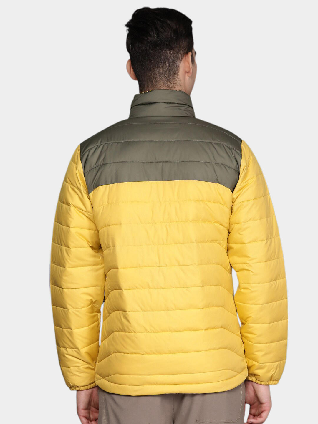 Columbia Men Yellow Powder Lite Jacket