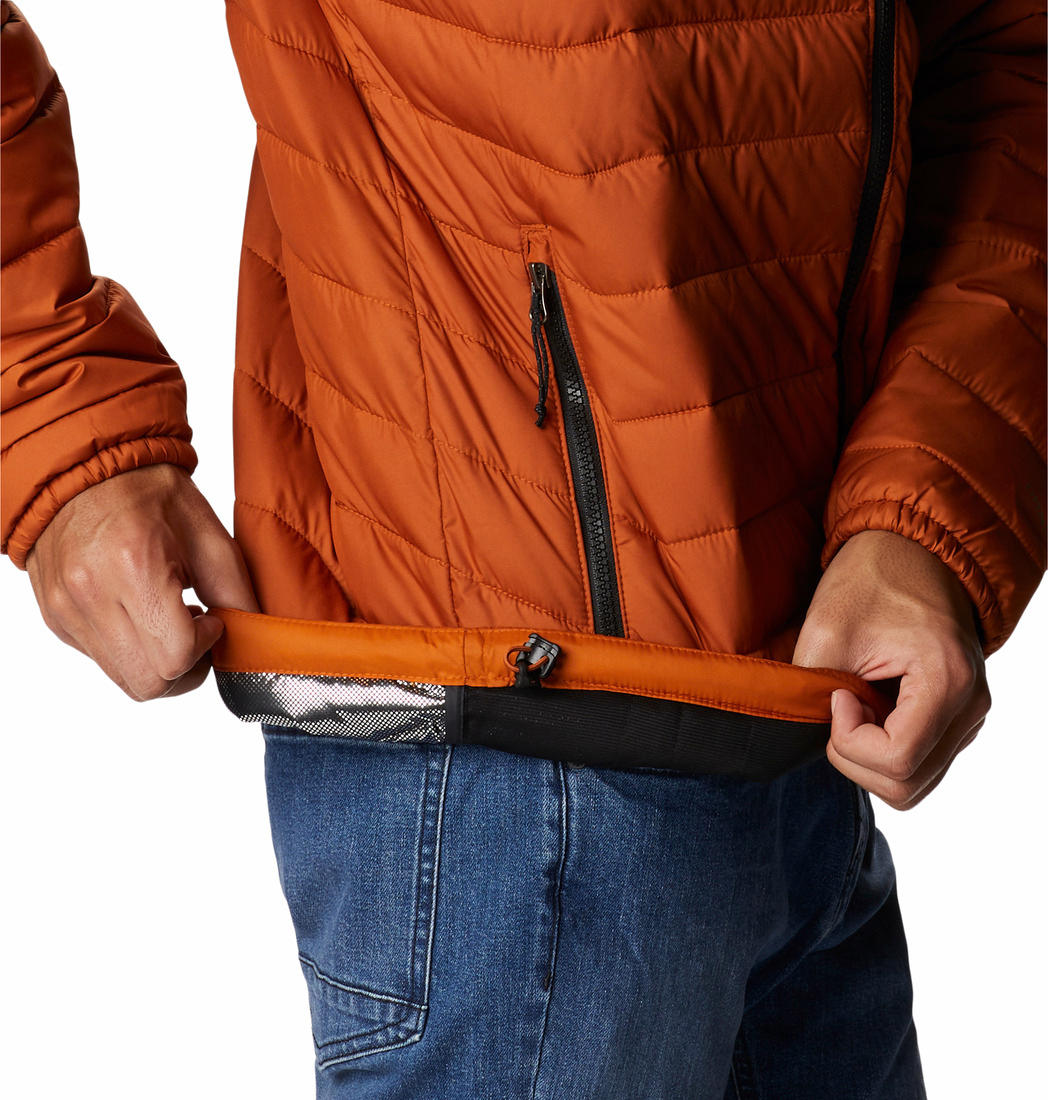 Columbia Men Orange Powder Lite Jacket