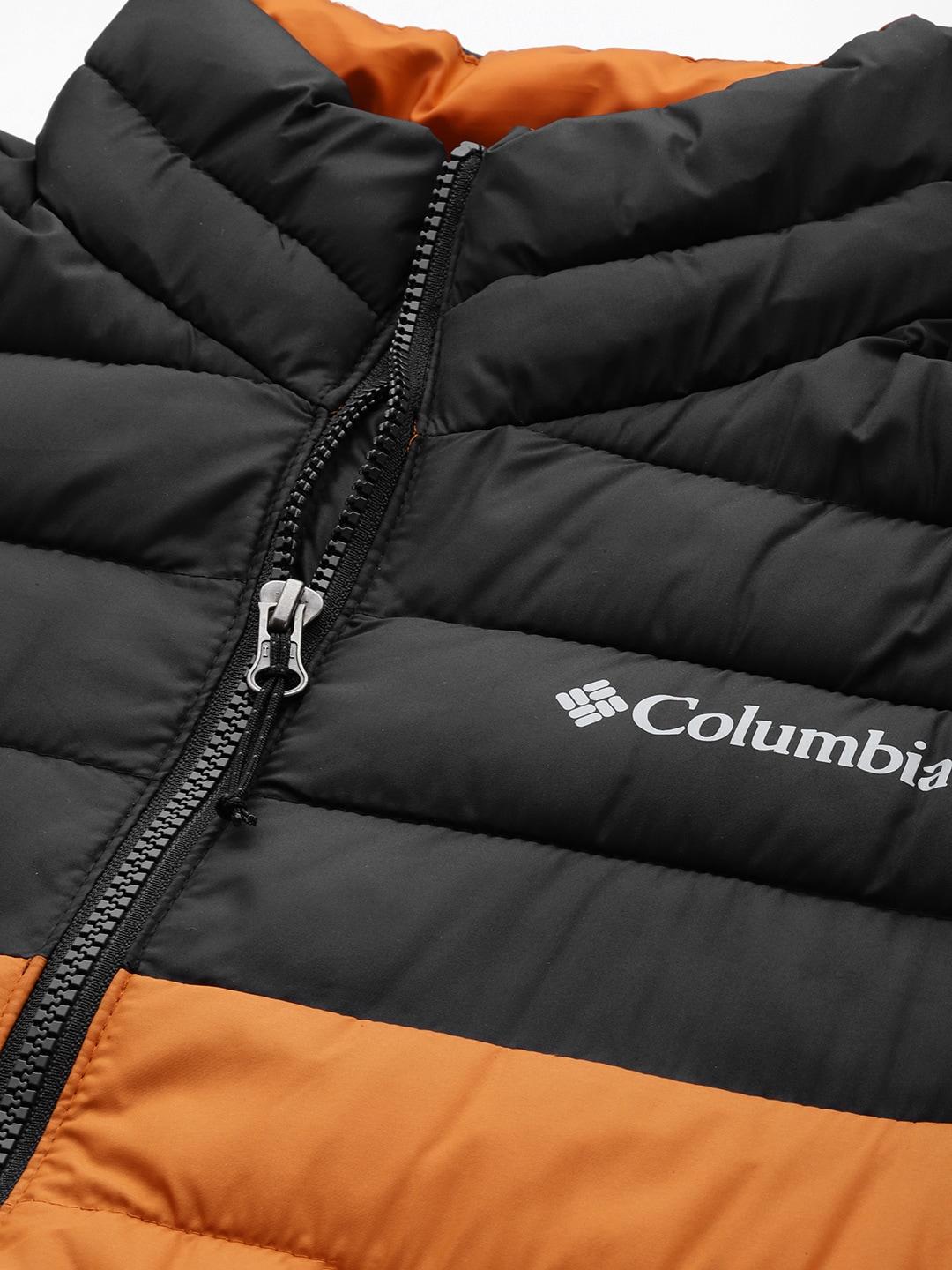 Columbia Men Orange Powder Lite Jacket