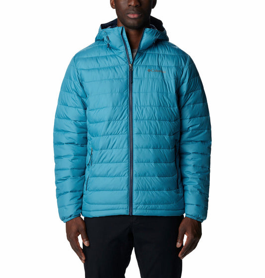 Columbia Men Blue Powder Lite Hooded Jacket