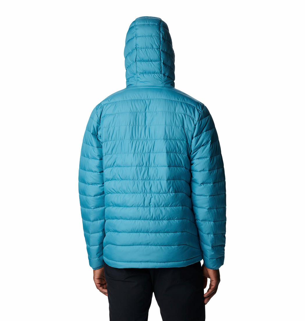 Columbia Men Blue Powder Lite Hooded Jacket