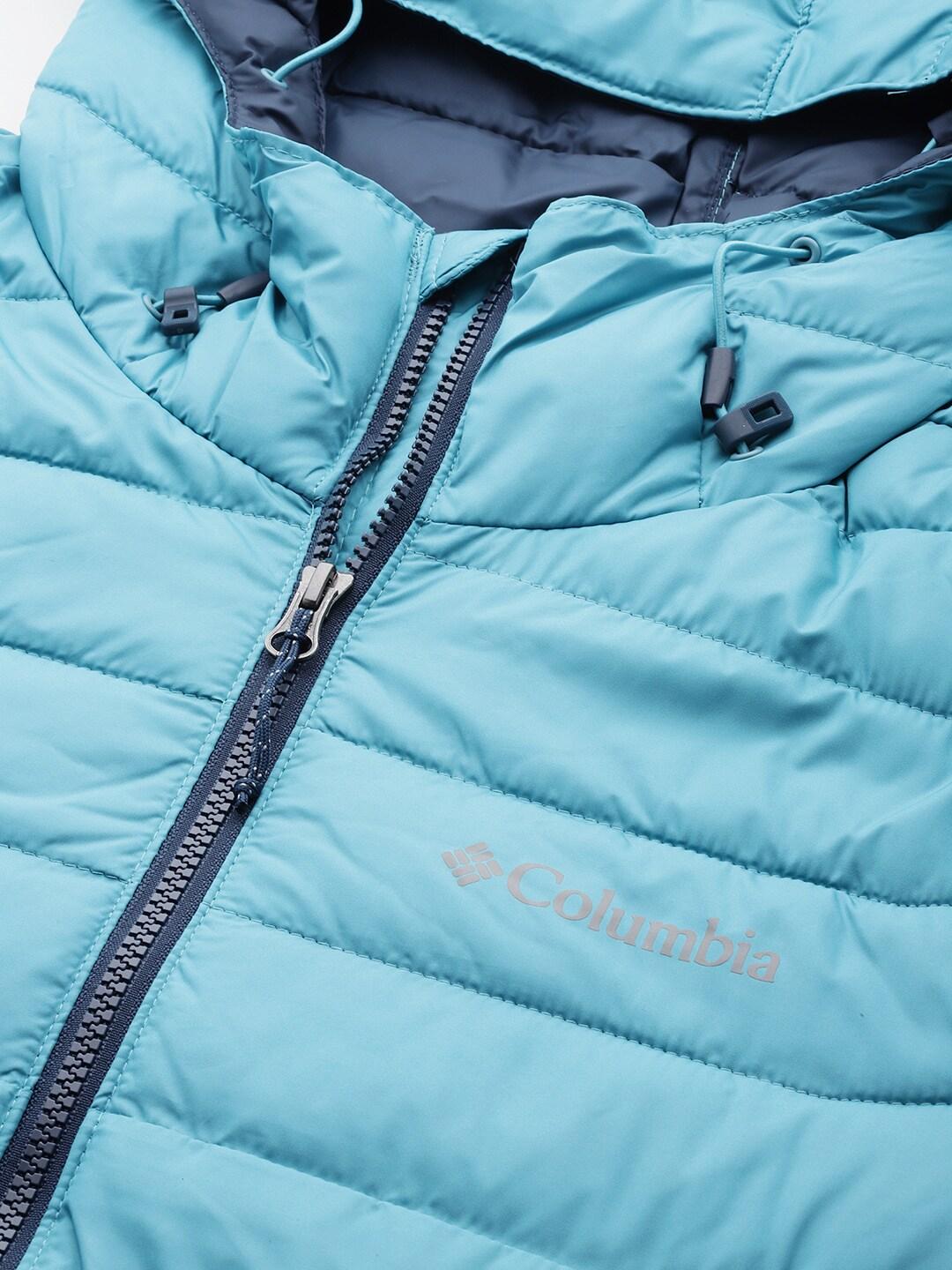 Columbia Men Blue Powder Lite Hooded Jacket