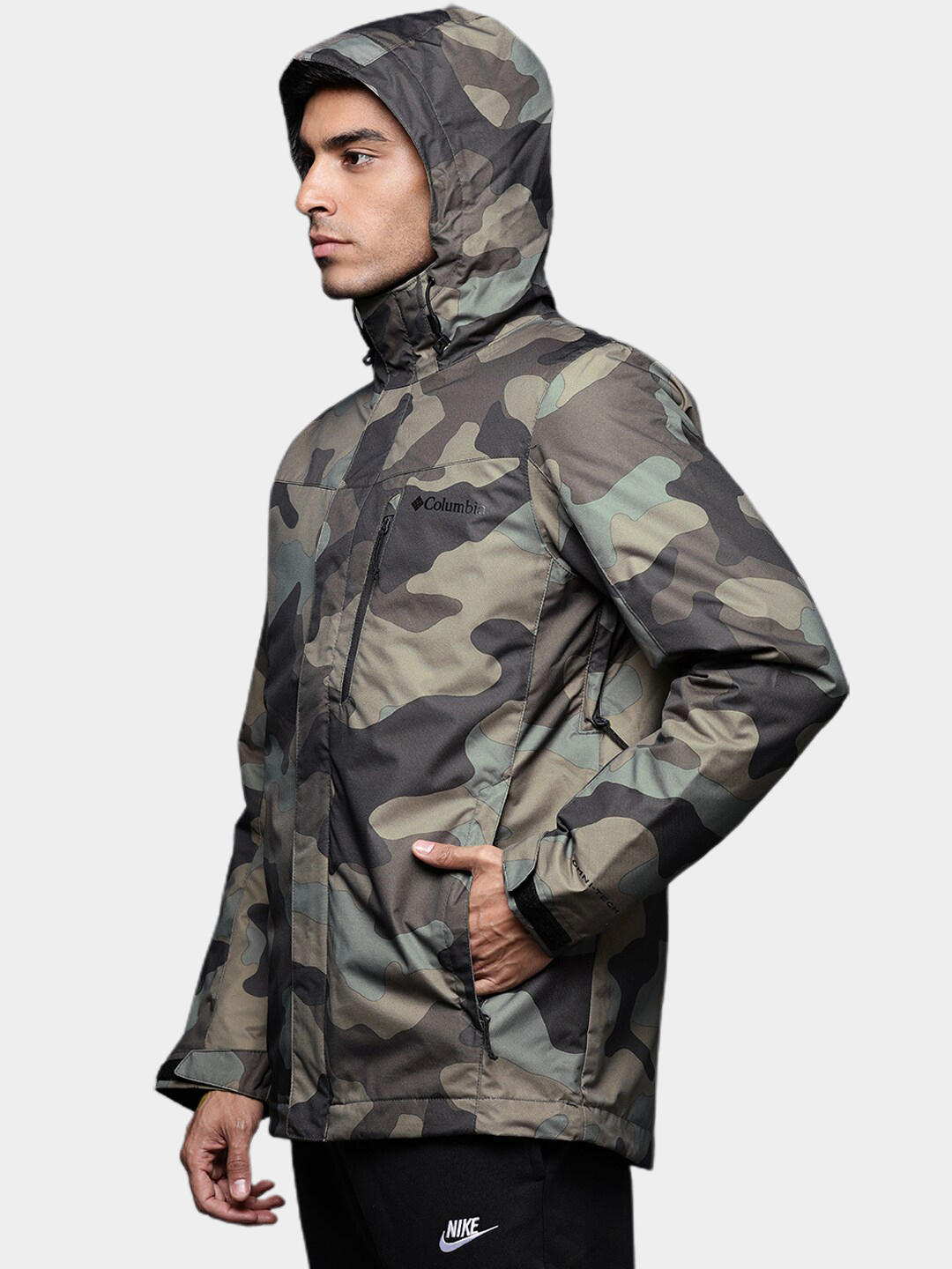 Columbia Men Green Whirlibird IV Interchange Jacket