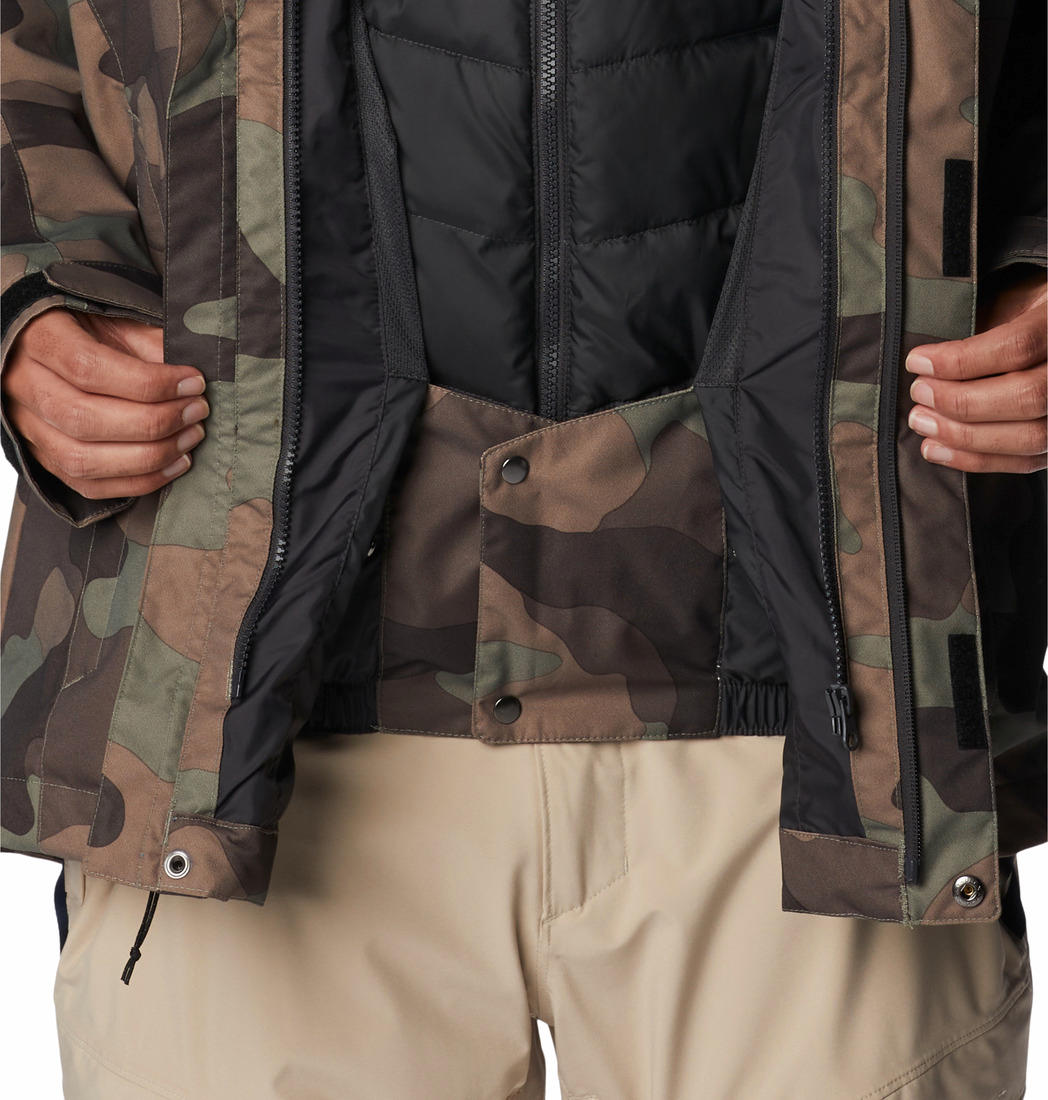 Columbia Men Green Whirlibird IV Interchange Jacket