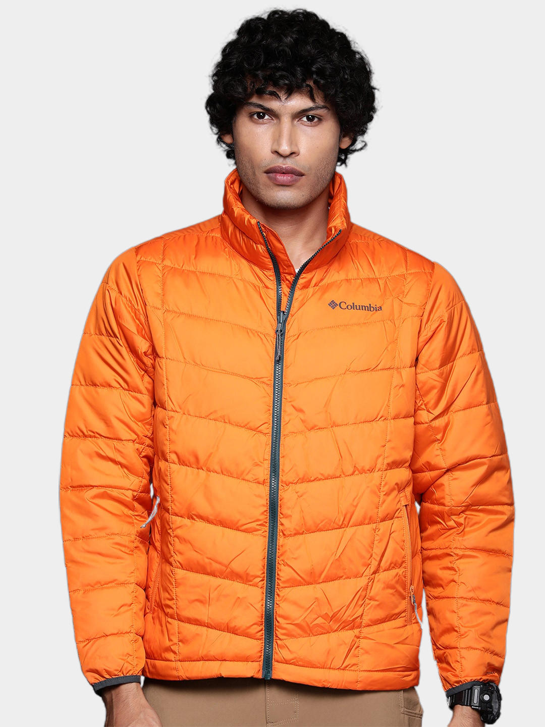 Columbia Men Blue Whirlibird IV Interchange Jacket