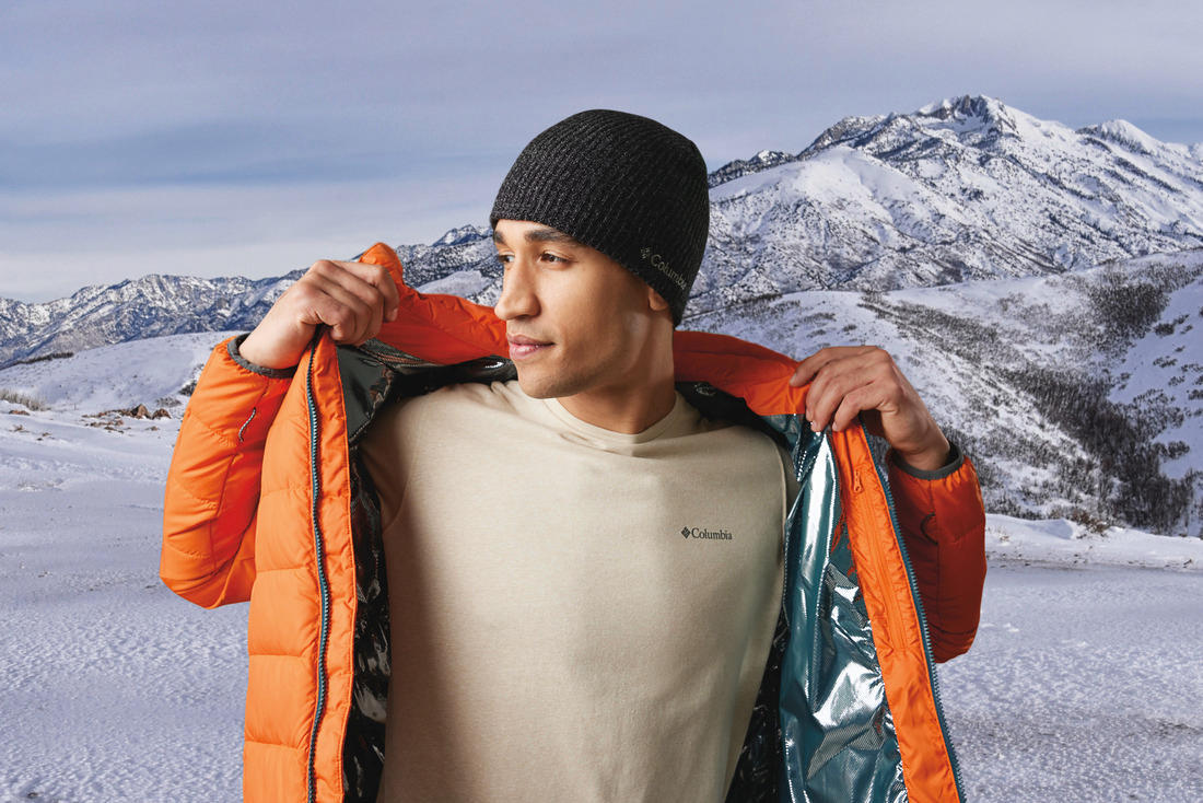 Columbia Men Blue Whirlibird IV Interchange Jacket