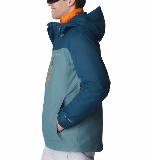 Columbia Men Blue Whirlibird IV Interchange Jacket