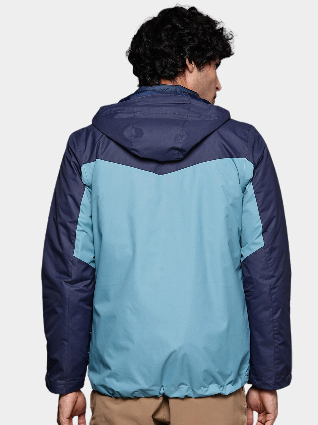 Columbia Men Blue Whirlibird IV Interchange Jacket