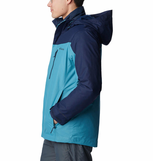 Columbia Men Blue Whirlibird IV Interchange Jacket