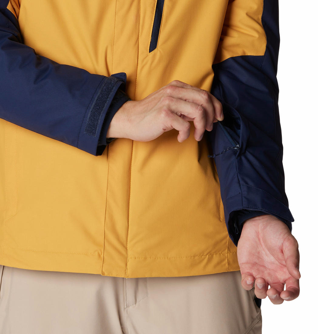 Columbia Men Yellow Whirlibird IV Interchange Jacket
