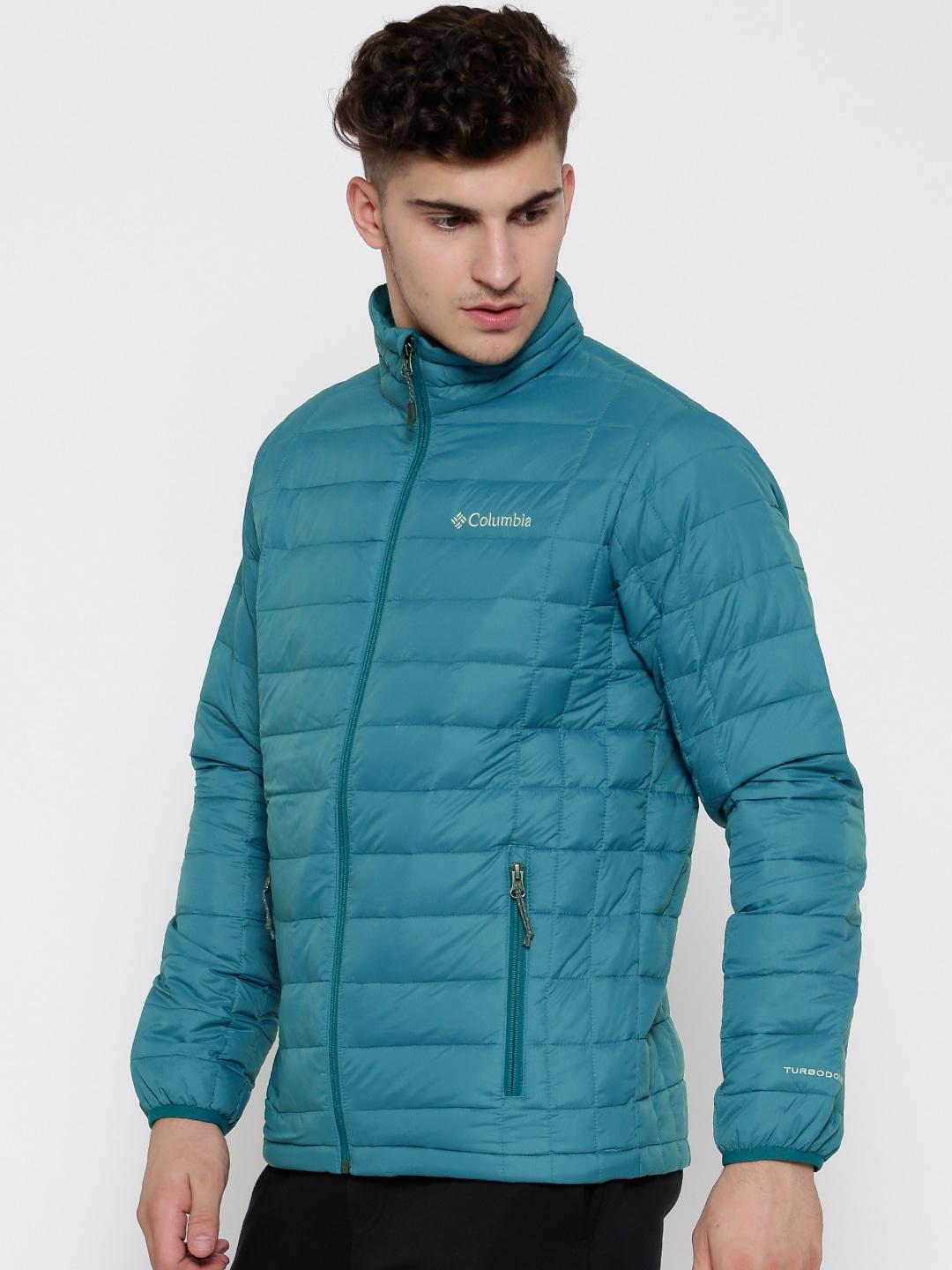 Columbia Men Green Voodoo Falls 590 TurboDown Jacket