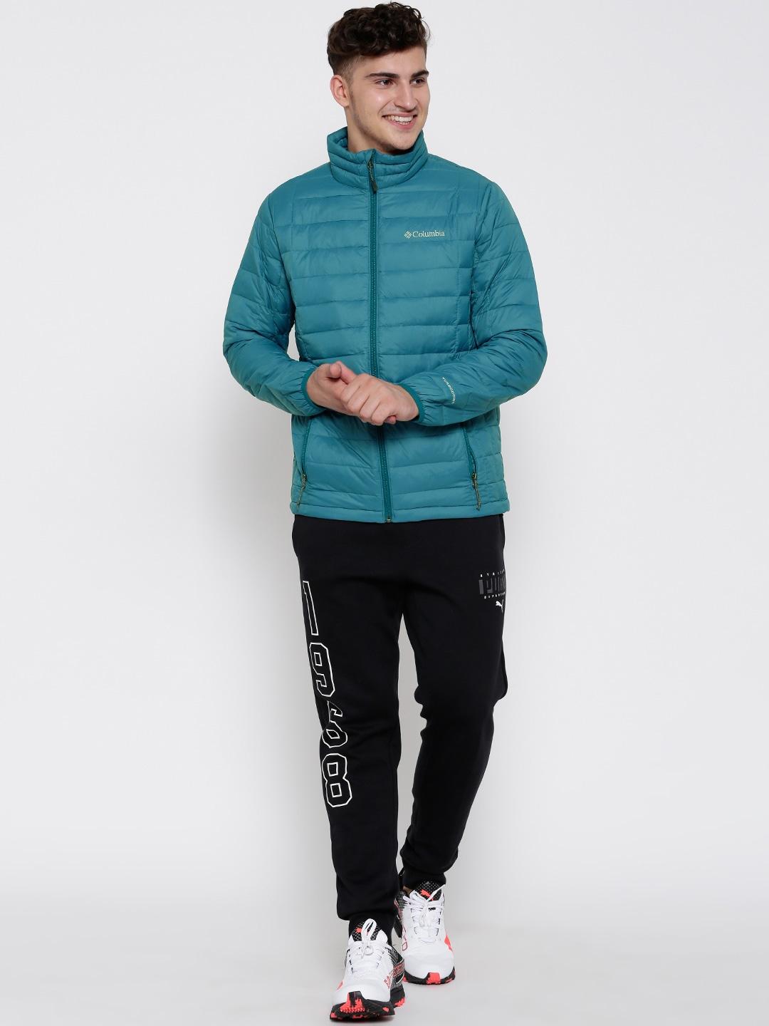 Columbia Men Green Voodoo Falls 590 TurboDown Jacket