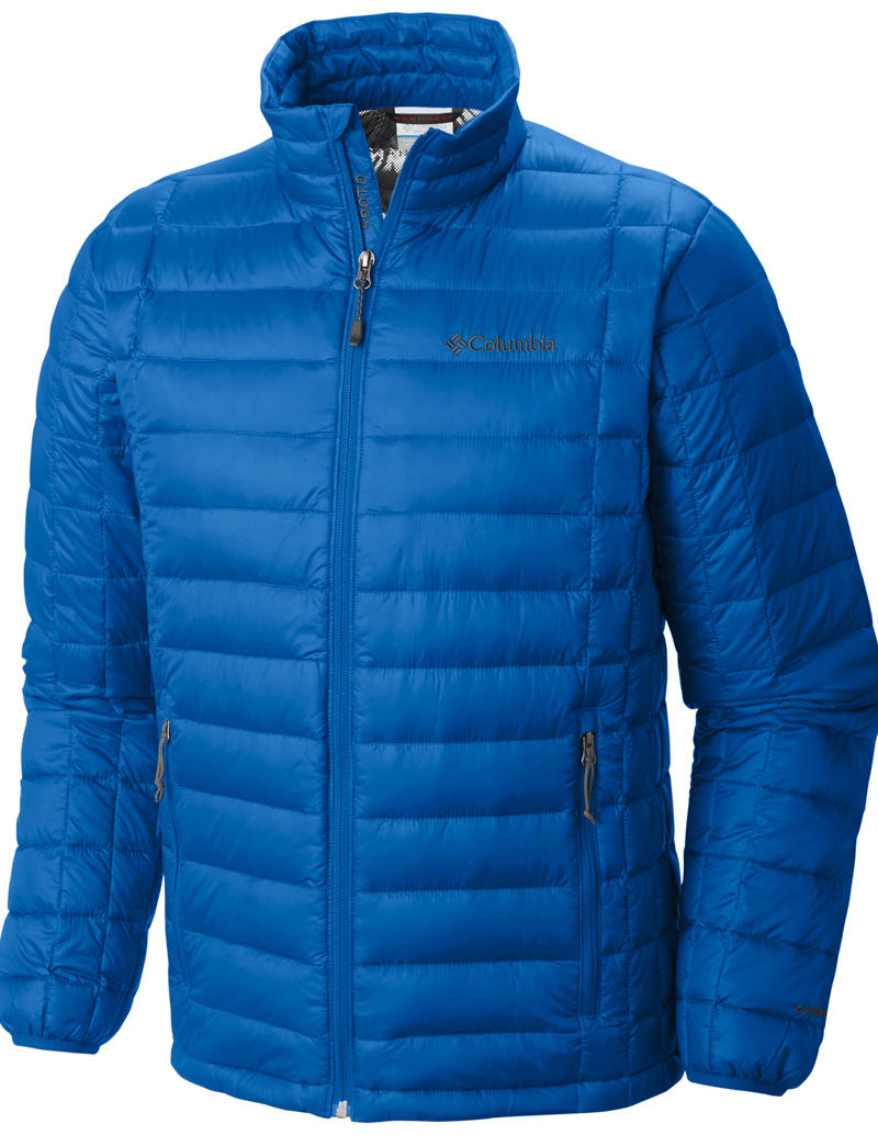 Columbia Men Blue Voodoo Falls 590 TurboDown Jacket