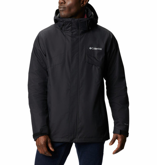 Columbia Men Black Bugaboo II Fleece Interchange Jacket