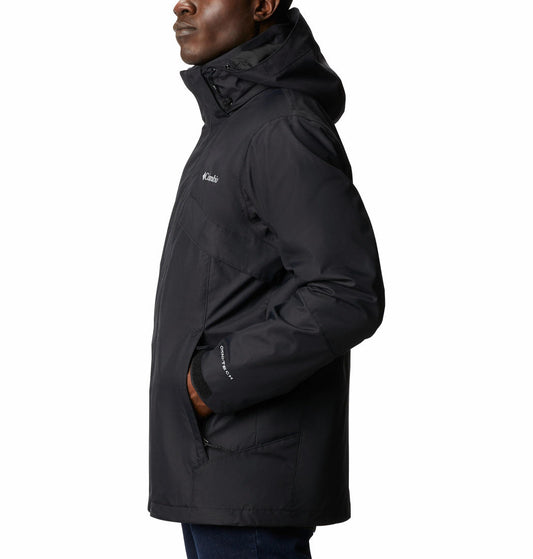 Columbia Men Black Bugaboo II Fleece Interchange Jacket
