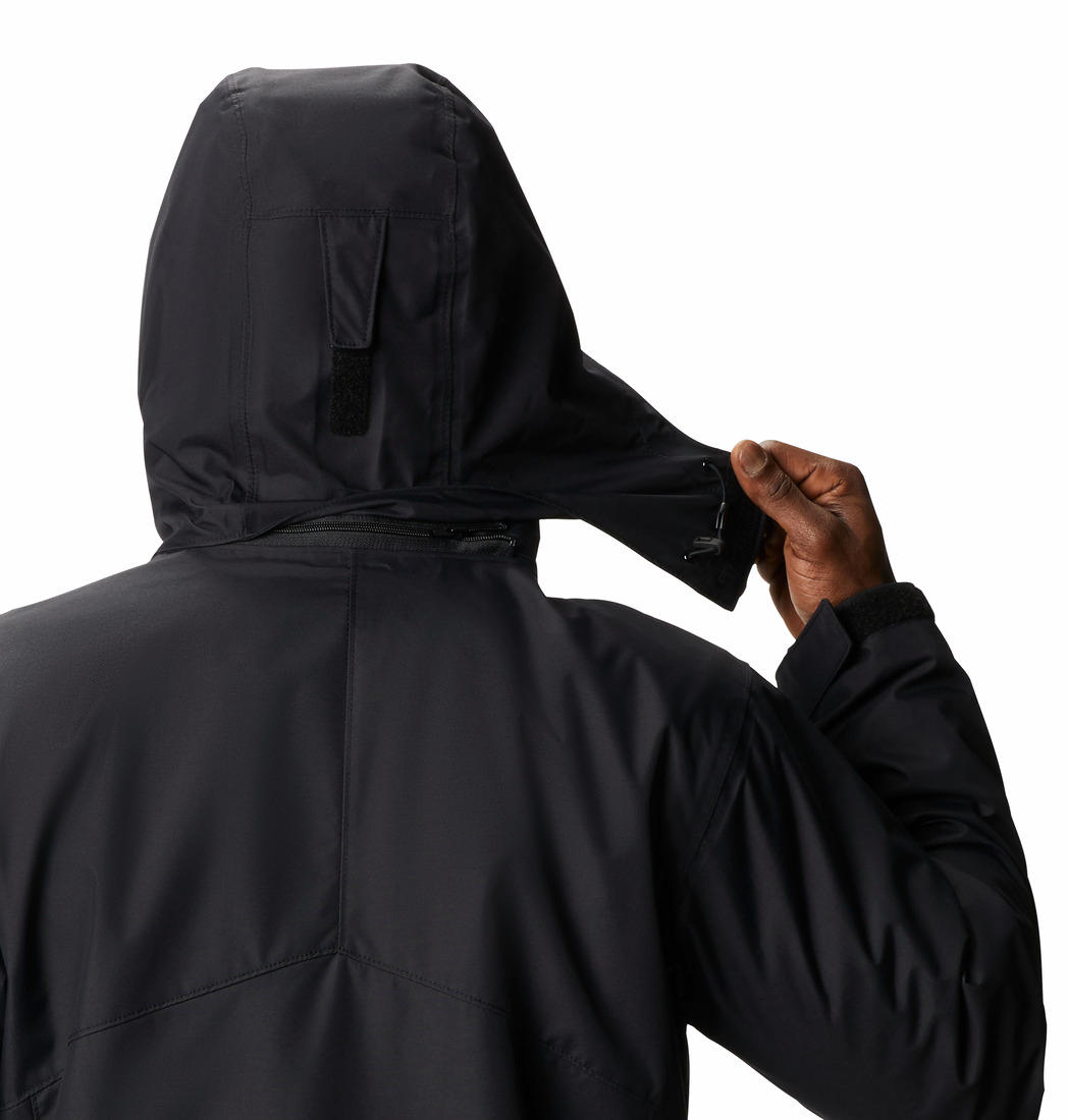Columbia Men Black Bugaboo II Fleece Interchange Jacket