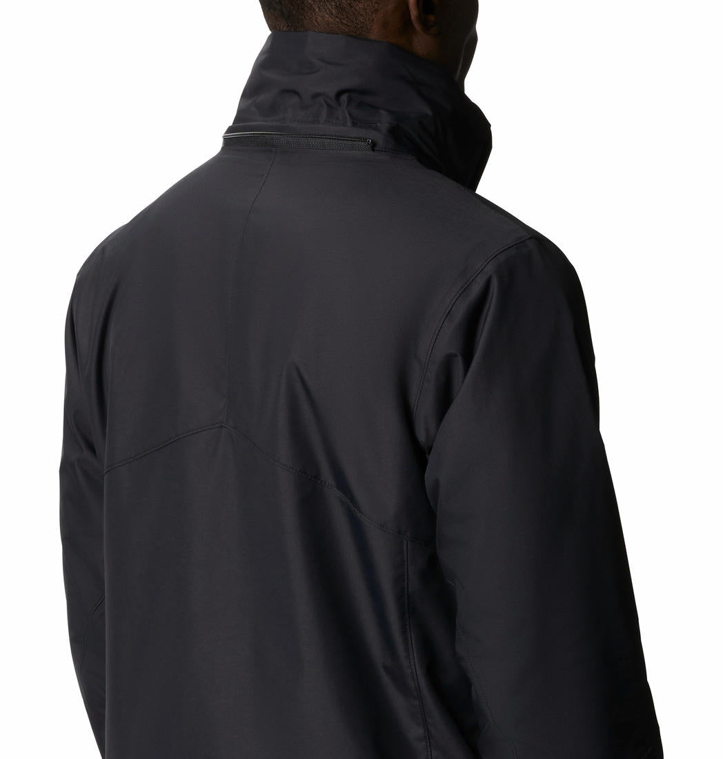 Columbia Men Black Bugaboo II Fleece Interchange Jacket