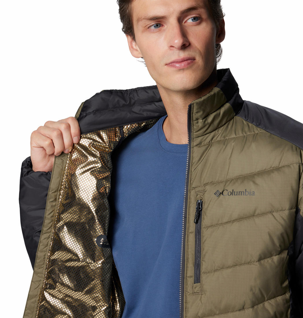 Columbia Mens Olive Labyrinth Loop II Jacket